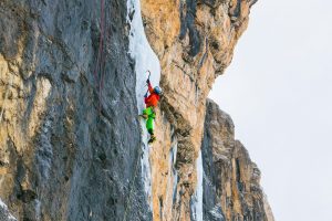 Eisklettern Dolomiten mit Bergführer