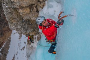 Eisklettern Dolomiten und Val Travenanzes mit Bergführer