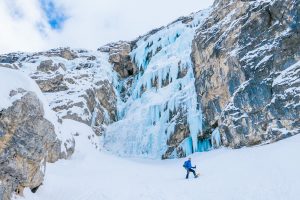 Eisklettern Dolomiten mit Bergführer