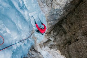 Eisklettern Dolomiten mit Bergführer