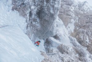 Couloir Holzknecht – Langkofel mit Bergführer