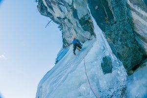 Eisklettern Renkfälle mit Bergführer